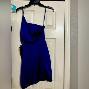 One strap homecoming dress. super comfortable. Worn once!